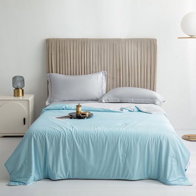 Edredón Lavable de Colores Sólidos para Cama Individual, Doble y Extragrande - Image 12