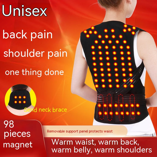 Chaleco Térmico de Apoyo Lumbar con Hombros Reforzados - Image 3