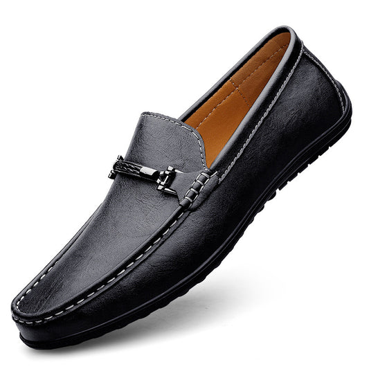 Zapatos de Cuero Genuino Transpirables Talla Grande para Hombre - Image 2