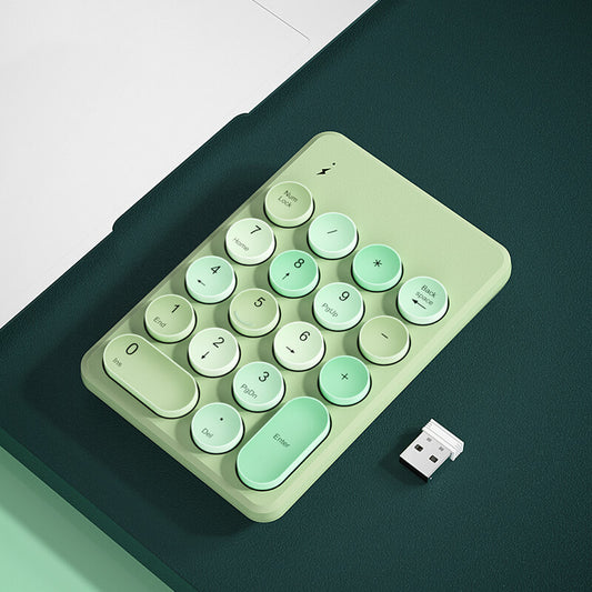 Teclado Inalámbrico Bluetooth Compacto USB Digital
