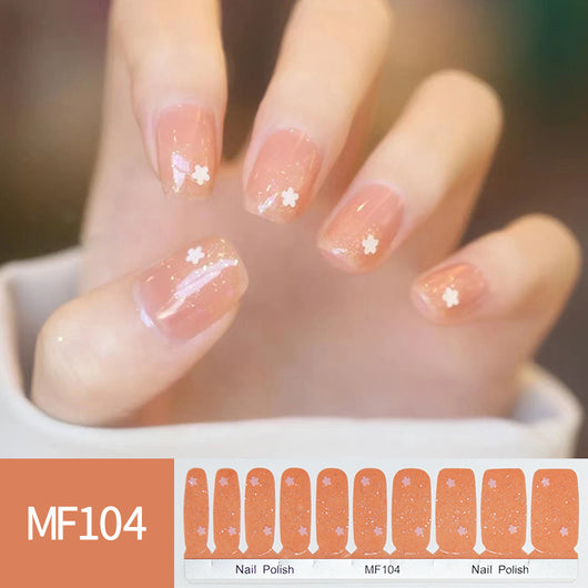 Pegatinas de Uñas Tulipanes Pintados a Mano - Image 52