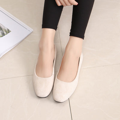 Zapatos de Ante Planos Cómodos para Mujer - Image 24