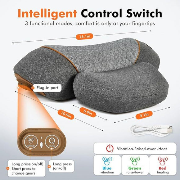 Almohada Cervical Ergonómica para Dormir - Soporte Profesional del Cuello