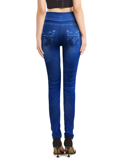 Leggings Tipo Denim Elásticos para Mujer - Image 7
