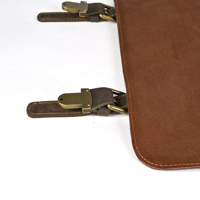 Bolso Crossbody para Laptop de Cuero Premium con Asa Simple - Image 8