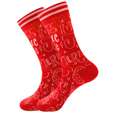 Calcetines Navideños con Renos y Santa - 12 Colores Festivos - Image 7