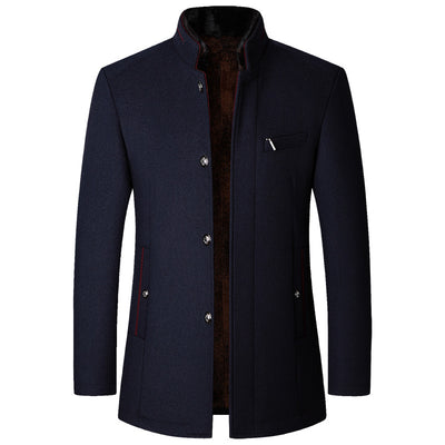 Chaqueta Casual para Hombre con Cuello de Pie - Image 3