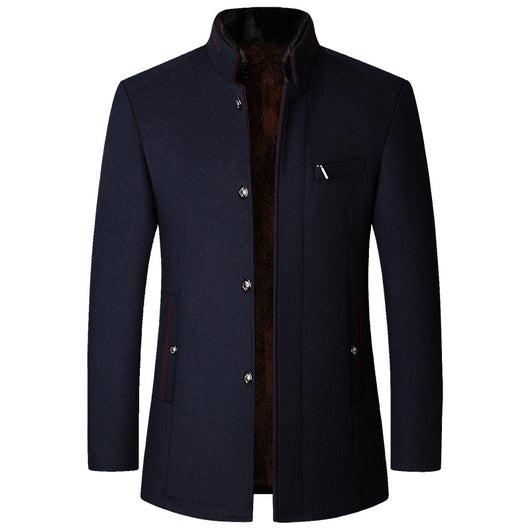 Chaqueta Casual para Hombre con Cuello de Pie - Image 3