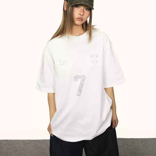 Camiseta Suelta Deportiva para Mujer - Estilo Trendy Ins - Image 8