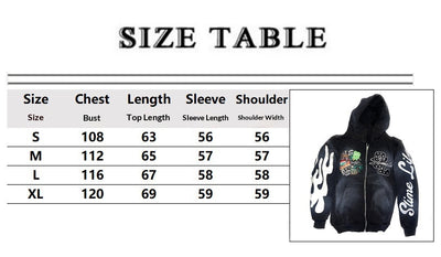 Sudadera con Capucha y Estampado Bordado para Hombre - Image 11