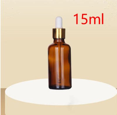 Botella de Vidrio Ámbar para Aceites Esenciales - Recargable y Portátil - Image 4