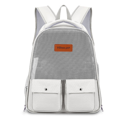 Mochila Transportadora Respirable para Mascotas - Gran Capacidad y Plegable - Image 6