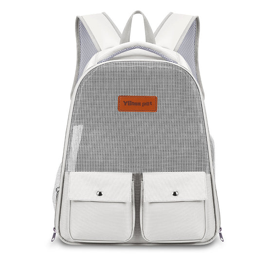 Mochila Transportadora Respirable para Mascotas - Gran Capacidad y Plegable - Image 6