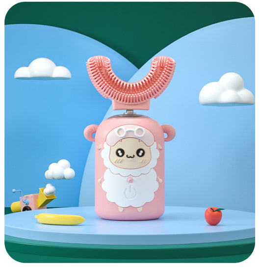 Cepillo de Dientes Eléctrico Infantil en U - Automático Recargable para Niños de 2 a 6 Años - Image 6