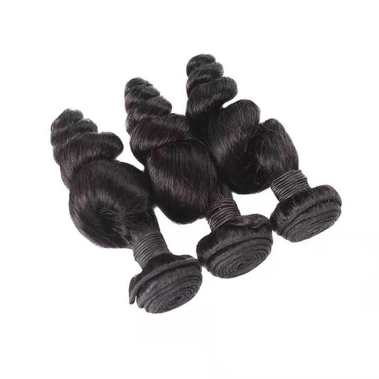 Extensiones de Cabello Tejido Negro para Mujer - Image 2