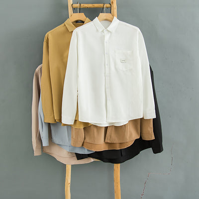 Blusa Básica de Color Sólido - Prenda Versátil para Combinar - Image 8