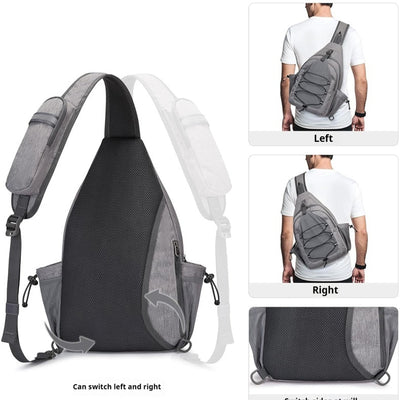 Bolsa de Pecho Oxford Unisex Plegable de Gran Capacidad - Image 11
