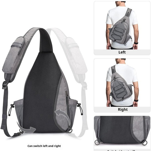 Bolsa de Pecho Oxford Unisex Plegable de Gran Capacidad - Image 11