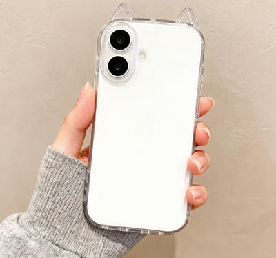 Funda Transparente para Celular con Orejas de Gato - Image 7