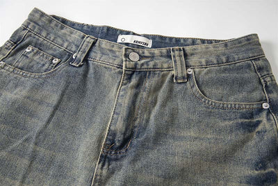 Jeans Flare Desgastados para Hombre - Estilo Vintage Moderno - Image 20