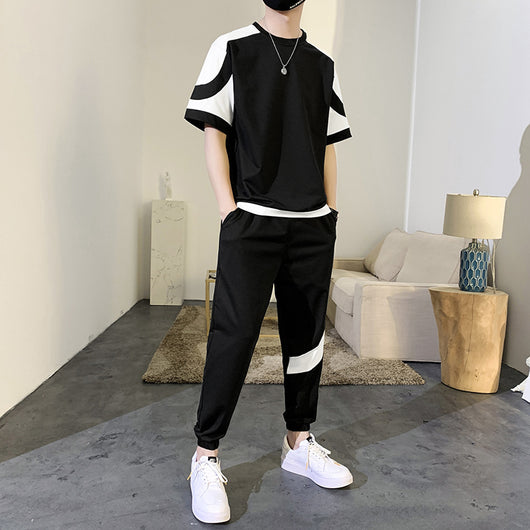 Conjunto Casual de Playera Manga Corta para Hombre - Comodidad Perfecta - Image 8
