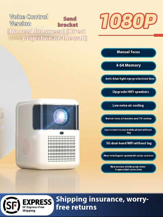 Proyector Inteligente para Dormitorio con Enfoque Automático Ultra HD - Image 11
