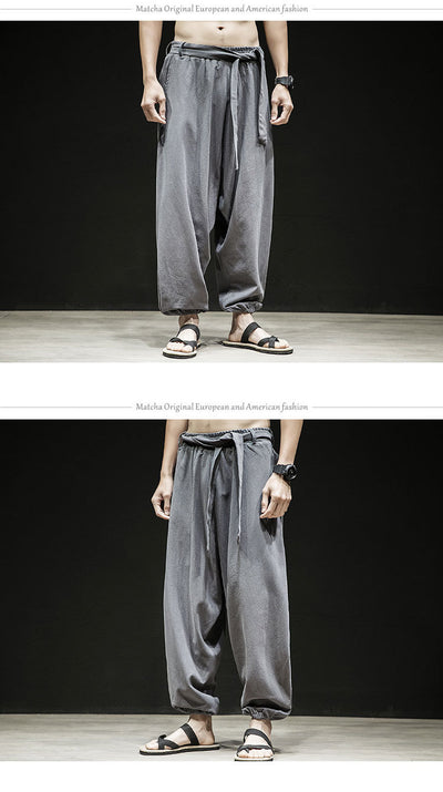 Pantalones Estilo Chino de Primavera y Verano para Hombre con Cintura Elástica - Image 15