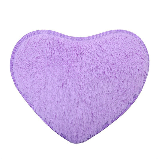 Tapete de Lana y Seda en Forma de Corazón para Dormitorio - Image 10