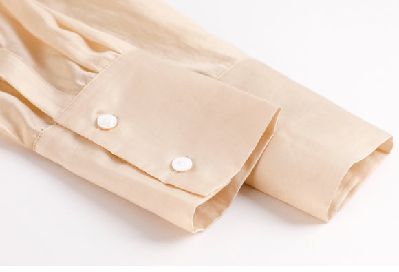 Blusa Tubo Elegante con Mangas Largas para Mujer
