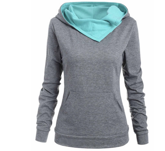 Sudadera con Capucha y Bolsillos de Contraste - Image 11