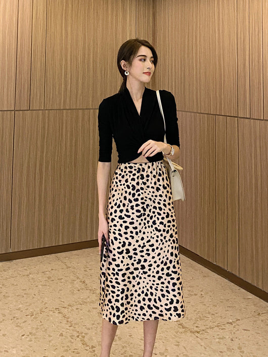 Falda Cintura Alta Elegante - Image 11