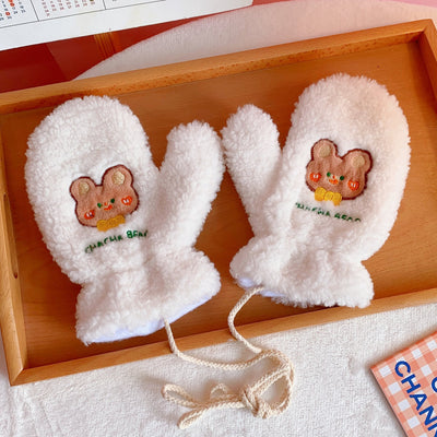 Guantes Escolares Chacha Bear con Cordón de Seguridad - Image 23