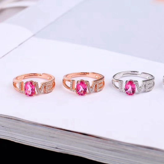 Anillo Ovalado Dos Colores - Carta de Amor para Mujer - Image 9