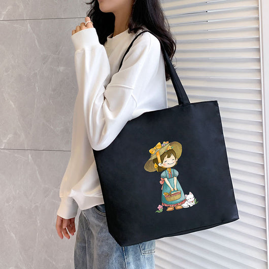 Bolsa de Lona para Mujer - Bolso Tote Escolar Versátil - Image 38