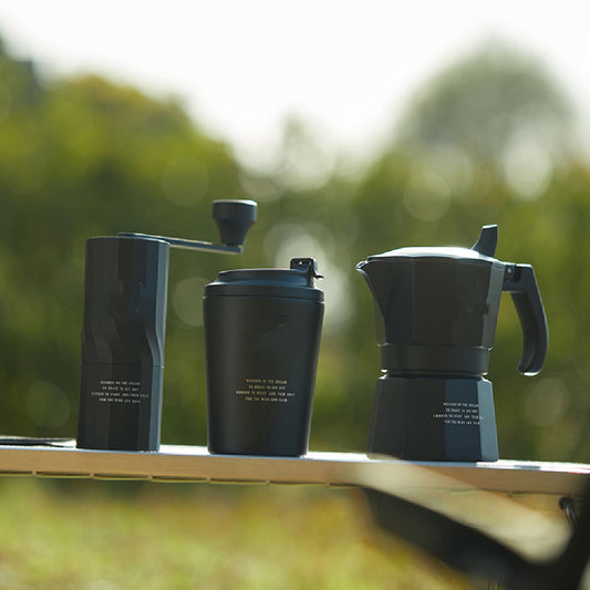 Set de Café Portátil para Camping y Aventuras al Aire Libre