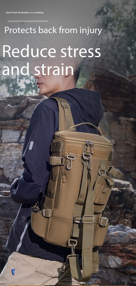 Mochila de Pesca Táctica con Múltiples Compartimentos y Sistema MOLLE - Image 22