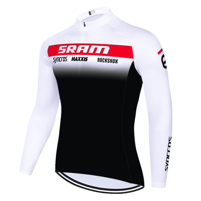 Conjunto de Ciclismo Respirable de Manga Larga para Verano - Image 7