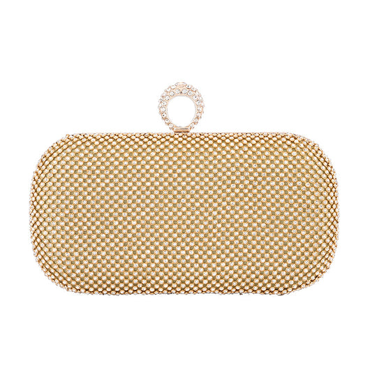 Bolso de Noche Elegante con Cristales y Cadena Desmontable - Image 7