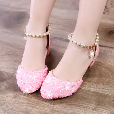 Zapatos de Cristal para Niñas - Tacones Elegantes Infantiles - Image 13