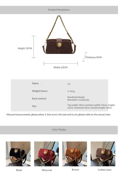 Bolso Crossbody Minimalista de Lujo - Diseño Versátil y Elegante - Image 9