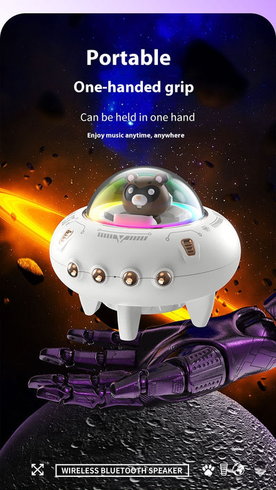 Parlante Bluetooth UFO Compacto de Alto Volumen y Sonido Premium - Image 17