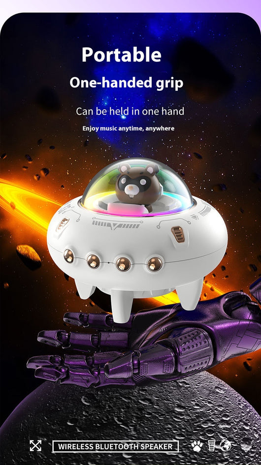 Parlante Bluetooth UFO Compacto de Alto Volumen y Sonido Premium - Image 17