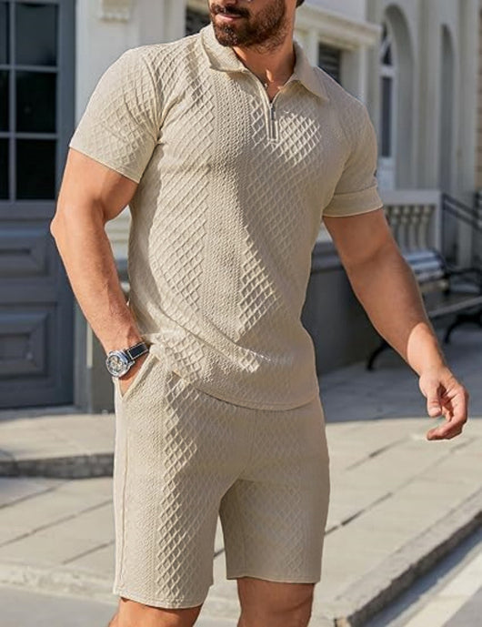 Conjunto Casual de Shorts para Hombre - Estilo Versátil Dos Piezas - Image 6