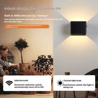 Lámpara de Pared Minimalista para Dormitorio en Aleación - Image 10