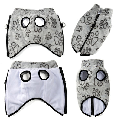 Chaqueta Térmica de Franela para Mascotas - Abrigo Cálido Otoño e Invierno - Image 19