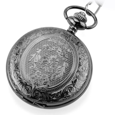 Reloj de Bolsillo Retro para Mujer con Diseño Hueco y Bolsillo - Image 8