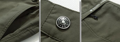 Pantalones Cortos Deportivos Multi-Bolsillos de Secado Rápido - Image 20