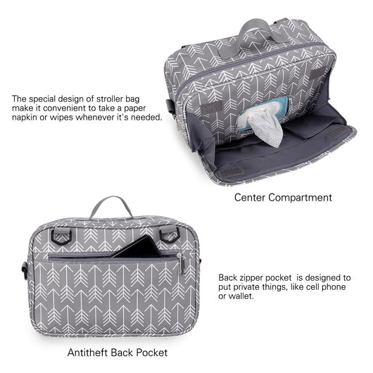 Bolsa Organizadora Impermeable para Mamá - Ideal para Salidas con Bebé - Image 17