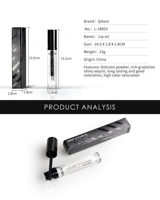 Aceite Labial Hidratante Reductor de Líneas de Expresión con Fijador de Color - Image 6