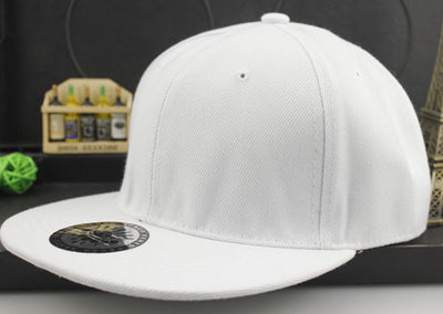 Gorra Plana Hip Hop Diseño Dead Fly - Gorro Béisbol Blanco Liso - Image 3
